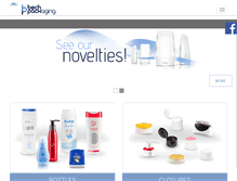 Tablet Screenshot of bechpackaging.pl